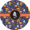 Halloween Night 3" Multipurpose Round Labels - Single Sticker