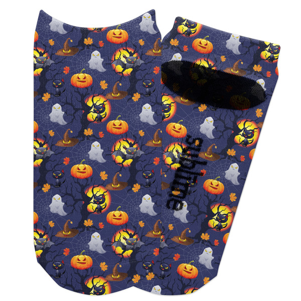 Custom Halloween Night Adult Ankle Socks