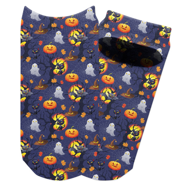 Custom Halloween Night Adult Ankle Socks