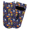 Halloween Night Adult Ankle Socks - Single Pair - Front and Back