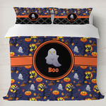 Halloween Night Duvet Cover Set - King (Personalized)