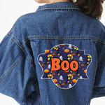 Halloween Night Twill Iron On Patch - Custom Shape - 3XL (Personalized)