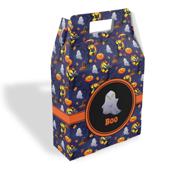 Custom Halloween Night Gable Favor Box (Personalized)