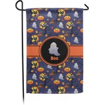 Halloween Night Small Garden Flag - Double Sided w/ Name or Text