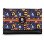 Halloween Night Genuine Leather Women's Wallet - Small (Personalized)