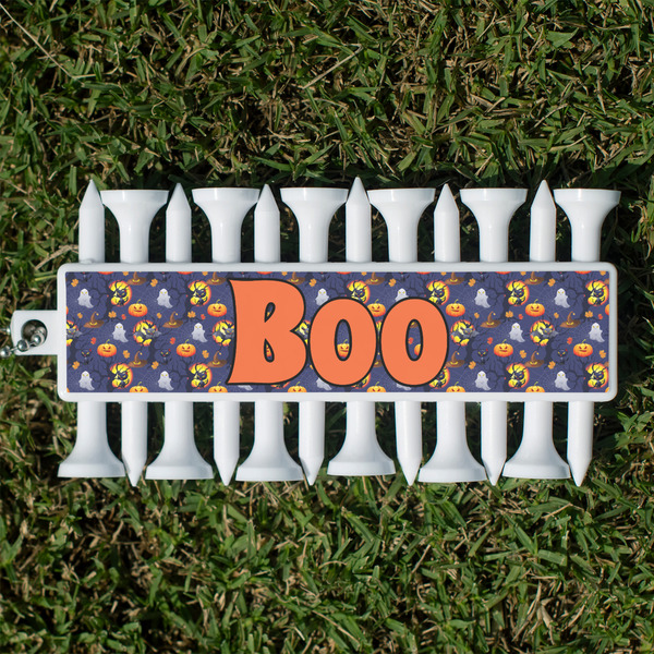 Custom Halloween Night Golf Tees & Ball Markers Set (Personalized)