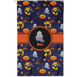 Halloween Night Golf Towel - Poly-Cotton Blend - Small w/ Name or Text