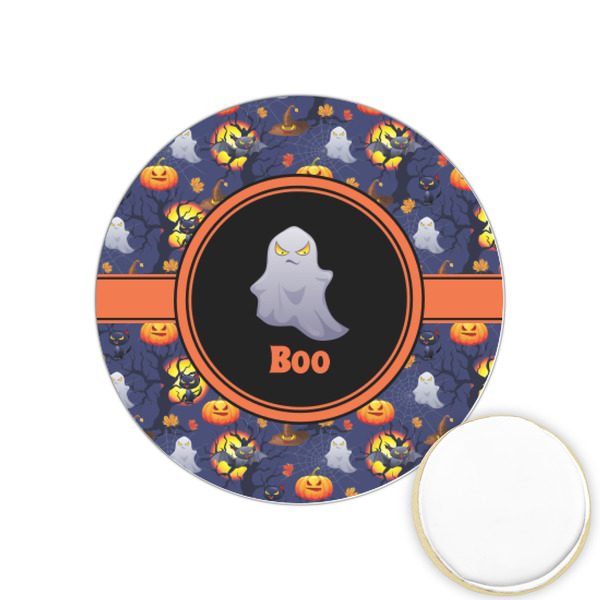 Custom Halloween Night Printed Cookie Topper - 1.25" (Personalized)