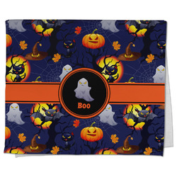 Halloween Night Kitchen Towel - Poly Cotton w/ Name or Text