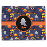 Halloween Night Single-Sided Linen Placemat - Single w/ Name or Text