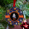 Halloween Night Metal Ball Ornament - Lifestyle