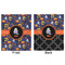 Halloween Night Minky Blanket - 50"x60" - Double Sided - Front & Back