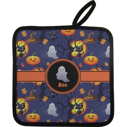 Halloween Night Pot Holder w/ Name or Text