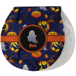 Halloween Night Burp Pad - Velour w/ Name or Text