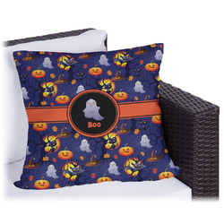 Halloween Night Outdoor Pillow - 18" (Personalized)