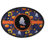 Halloween Night Iron On Oval Patch w/ Name or Text