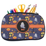 Halloween Night Neoprene Pencil Case - Medium w/ Name or Text