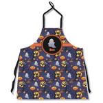 Halloween Night Apron Without Pockets w/ Name or Text