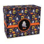 Halloween Night Wood Recipe Box - Full Color Print (Personalized)