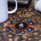 Halloween Night Round Paper Coaster - Front