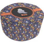 Halloween Night Round Pouf Ottoman (Personalized)