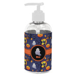 Halloween Night Plastic Soap / Lotion Dispenser (8 oz - Small - White) (Personalized)