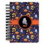 Halloween Night Spiral Notebook - 5x7 w/ Name or Text