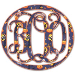 Halloween Night Monogram Decal - Custom Sizes (Personalized)