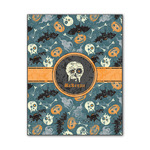 Vintage / Grunge Halloween Wood Print - 11x14 (Personalized)