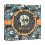 Vintage / Grunge Halloween Canvas Print - 12x12 (Personalized)