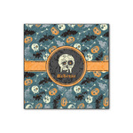 Vintage / Grunge Halloween Wood Print - 12x12 (Personalized)