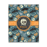 Vintage / Grunge Halloween Wood Print - 16x20 (Personalized)