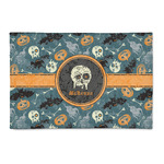 Vintage / Grunge Halloween 2' x 3' Indoor Area Rug (Personalized)