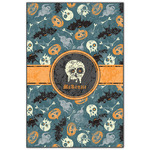 Vintage / Grunge Halloween Wood Print - 20x30 (Personalized)