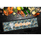 Vintage / Grunge Halloween Bar Mat - Large - LIFESTYLE