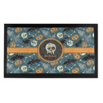 Vintage / Grunge Halloween Bar Mat - Small (Personalized)