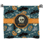 Vintage / Grunge Halloween Bath Towel (Personalized)