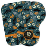 Vintage / Grunge Halloween Burp Cloth (Personalized)