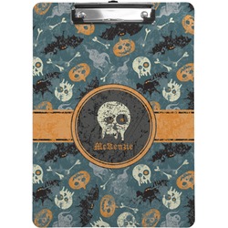 Vintage / Grunge Halloween Clipboard (Personalized)