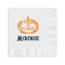 Vintage / Grunge Halloween Coined Cocktail Napkins (Personalized)