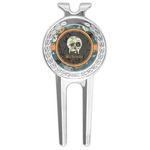 Vintage / Grunge Halloween Golf Divot Tool & Ball Marker (Personalized)