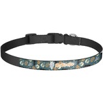 Vintage / Grunge Halloween Dog Collar - Large (Personalized)