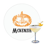 Vintage / Grunge Halloween Printed Drink Topper (Personalized)