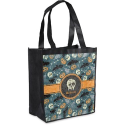 Vintage / Grunge Halloween Grocery Bag (Personalized)