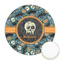 Vintage / Grunge Halloween Icing Circle - Medium - Front