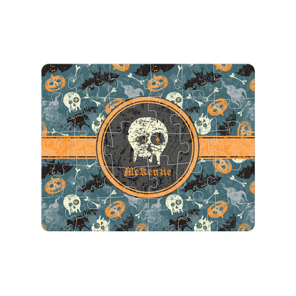 Custom Vintage / Grunge Halloween Jigsaw Puzzles (Personalized)