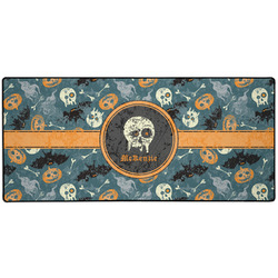 Vintage / Grunge Halloween 3XL Gaming Mouse Pad - 35" x 16" (Personalized)