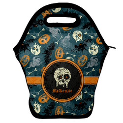 Vintage / Grunge Halloween Lunch Bag w/ Name or Text