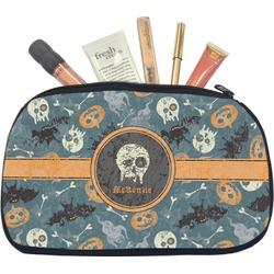 Vintage / Grunge Halloween Makeup / Cosmetic Bag - Medium (Personalized)