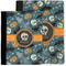 Vintage / Grunge Halloween Notebook Padfolio - MAIN